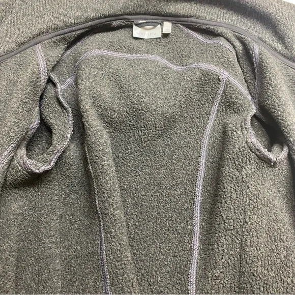 Athleta Cya Stronger Fleece Full-Zip Hoodie Long Jacket - Picture 9 of 13